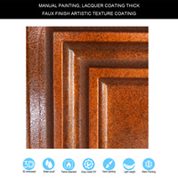 Livraison Gratuite, Plaques de Plafond Artistiques 3D 2x2 pieds, Panneaux Muraux Intérieurs en PVC Gaufré pour Hôtels et Bars PL05 Cuivre Ancien PAINTSDECOR