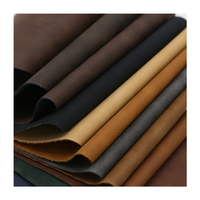 Muestras Gratis de Cuero Sintético Ecológico de PU Tejido Yangbuck, Reciclado, Suave, en Colores Personalizados, para la Fabricación de Material para la Parte Superior de Calzado