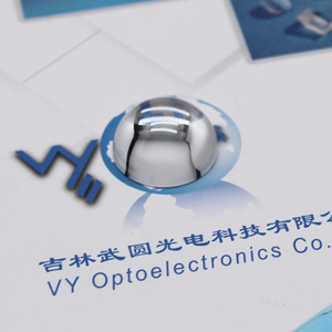 Tùy Chỉnh Quang Học Rõ Ràng Sapphire Hình Cầu Thủy Tinh Quang Học Nửa Bóng Ống Kính - Product Image 4