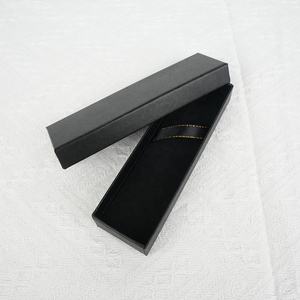 Kutu baskı pazarlık fiyat 16.8*5*2.5cm kalem siyah özel kağıt hediye kalemler için sert durumda kutuları - Product Image 2