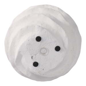 Maceta Redonda con Borde Ondulado, Maceta de Cemento para Plantas de Interior y Exterior, Decoración Chic - Product Image 6