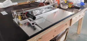 V Cut <strong>Grooving</strong> <strong>Machine</strong> Manual V Groove Cutting <strong>Machine</strong> Cardboard V <strong>Grooving</strong> <strong>Machine</strong> 25 Wood Provided Blade Manual Rotary Table - Product Image 3