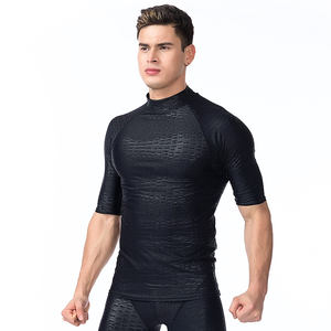 Sbart Surf Vêtements Rash Vest Rushguard Surf Shirt Rush Guard Protection Solaire Vêtements UPF 50 Rashguard Hommes Sharkskin Rash Guards - Product Image 4