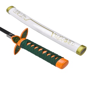 Venta al por mayor 45cm <span class=keywords><strong>Anime</strong></span> japonés espada arma juguete Demon Slayer HOJA DE Metal Katana cuchillo para niños Cosplay Prop - Product Image 4