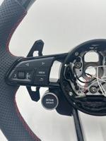 Volant en fibre de carbone forgée pour Audi A1 A3 A4 A5 A6 A7 R8 RS3 RS5 C7 Q5 Q7 S3 S4 S5 TT B8 B9, personnalisation possible