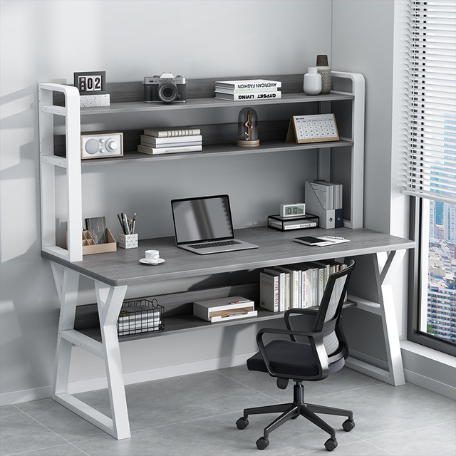 Modern Minimalist Computer Table Ergonomic Design for Middle/High School Homework & Light Office Work