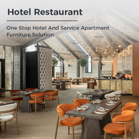 Meubles de café pour chaîne de restaurants commerciaux, tables et chaises en bois pour café