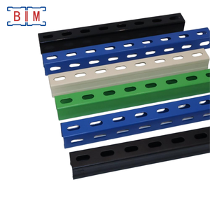 <span class=keywords><strong>Profil</strong></span>é de support en acier galvanisé à chaud de type C, canal Unistrut à fentes, 41x41x2.5mm - Product Image 6