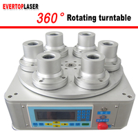 Machine de marquage laser automatique pour lampes, table rotative à 360 degrés, support de lampe rotatif, machine de gravure laser