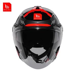 Casco de Motocicleta Unisex COSMO SV 3/4 Abierto, Doble Visera, Diseño ABS para Todas las Estaciones, Cierre Rápido, Nuevo, Homologado por DOT/ECE/CCC - Product Image 3
