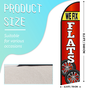 Bandera de <span class=keywords><strong>playa</strong></span> de plumas personalizada, decoración de publicidad al aire libre de alta calidad, tipo lágrima, banderas para arreglar pisos, promoción de ventas - Product Image 2