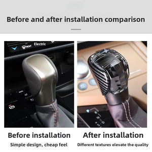 Palanca de cambios de cristal en oferta para Lexus ES/RX/NX/IS/GS, cabezal de palanca de cambios modificado, tipo palanca de ondas. - Product Image 4