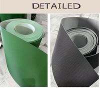Banda Transportadora de PVC de 0.8mm-10mm de Espesor, Corte Personalizado, para la Eliminación de Estiércol de Ganado, en Rollos Grandes