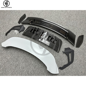 สปอยเลอร์หลังคาร์บอนไฟเบอร์คุณภาพสูงสไตล์ GT3 สำหรับ Porsche Carrera S 992 911 ปี 2018-2024 - Product Image 6
