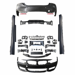 Accessoires de voiture 2026 Kit carrosserie style M Sport Pare-chocs avant Lèvre avant Diffuseur arrière Jupes latérales pour <span class=keywords><strong>BMW</strong></span> Série 4 Kit carrosserie M Tech - Product Image 2