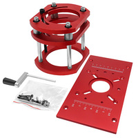 Base de levage pour machine de gravure en alliage d'aluminium M8, plaque inversée, table de fraisage en ébonite pour menuiserie