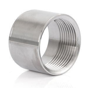 Cnc פלדה נירוסטה כבד חובה צינור צימוד חצי הברגה שרוול גבוה - Product Image 3