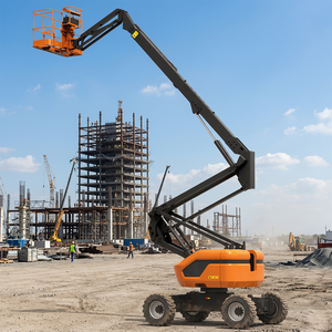 PLK New Condition Construction Aerial Work Diesel Battery Articulating Boom Lift Hydraulic Man Lift 14m 16m 18m - Product Image 5