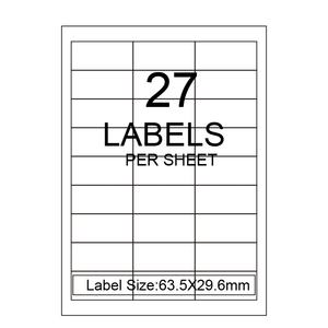 Fabricante de Etiquetas A4, Impresora de Papel Autoadhesivo para Etiquetas de Envío, Troquelado Personalizado, Hoja de Etiquetas A4 Autoadhesivas - Product Image 3