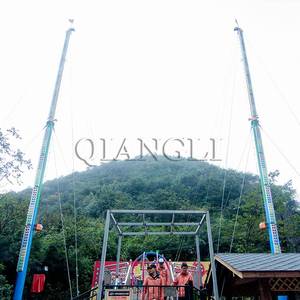 Vui chơi giải trí fairground Rides <span class=keywords><strong>Bungee</strong></span> nhảy Luna Par funfair công viên trẻ em trò chơi thú vị tên lửa <span class=keywords><strong>Bungee</strong></span> nhảy Trampoline thiết bị - Product Image 4