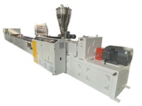Ligne de production d'extrudeuse de profil en PVC Machine de fabrication de profilés de plafond tendus en PVC
