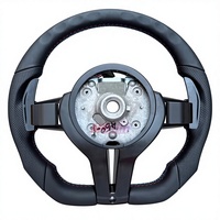 Volants de course sportifs en fibre de carbone et cuir à 3 branches pour F10 F20 F30 F32 F36 F80 F82 M3 M4 et M (vente en gros)