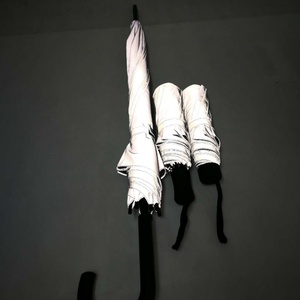 Special Hot Sale High Quality Fully-<b>Automatic</b> Strong Straight Safety Walking Reflective Polyester <b>Umbrella</b> 97cm Business Gifts - Product Image 4