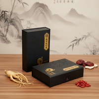 Boîte-cadeau en or magnétique pour herbes médicinales précieuses, fabricant de boîtes-cadeaux de luxe