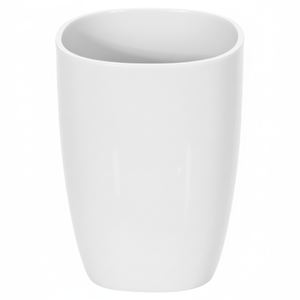 Spirella Pure Collection, Portaspazzolino 7,5x7,5x10 cm, Polistirolo, Bianco - Product Image 2