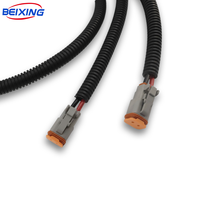 Harnais de câblage automobile personnalisé en PVC imperméable Tyco, assemblage de faisceau de câbles E00299 IP66 12V pour véhicules automobiles et véhicules à énergie nouvelle