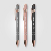 Stylos à bille en métal de luxe personnalisés de haute qualité X915, cadeau d'entreprise, logo personnalisé, sublimation, stylo gel, stylo à bille