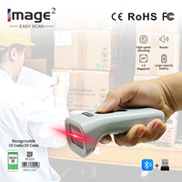 Mini Escáner de Códigos de Barras 3 en 1, Lector de Códigos 1D 2D QR CCD, Batería de Gran Capacidad, Escáner Portátil para Teléfono