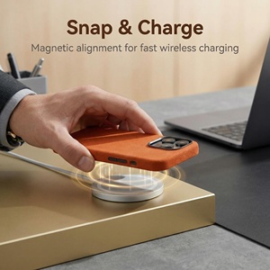 Grande <span class=keywords><strong>Promotion</strong></span> sur Coques Arrière de Protection Intégrale pour iPhone 17 en Matériaux Alcantara Doux – Prix Usine Bas pour Téléphones Mobiles - Product Image 4