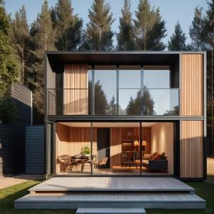 Villa conteneur modulaire à double étage, style luxueux, installation rapide, pour <span class=keywords><strong>studio</strong></span> loft conteneur design - Product Image 2