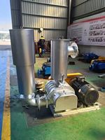 Pompe à vide de ventilateur industriel à haute pression de canal latéral de poussière d'anneau d'air de racines d'OEM