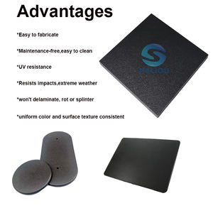 맞춤형 블랙 오렌지 패턴 질감 해양 등급 스타보드 UV 안정화 씨보드 <span class=keywords><strong>HDPE</strong></span> 보드 시트 패널 - Product Image 3