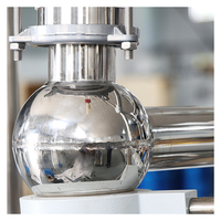 Réacteur en verre chemique à chemise chauffante/refroidissante pour laboratoire, capacité 5-50L, pour réactions en laboratoire