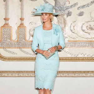 Mother of the Bride Dresses - Knee Length Jacket Style
