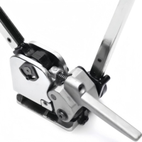 Outil de sanglage manuel industriel GD35, tendeur-scelleur combiné sans joint pour sangles métalliques, scelleuse portable pour emballages lourds