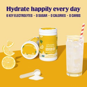 Poudre <span class=keywords><strong>de</strong></span> boisson énergétique naturelle sans sucre, 10 g <span class=keywords><strong>de</strong></span> protéines, superaliment, supplément d'électrolytes pour adultes et femmes enceintes, 24 mois - Product Image 3