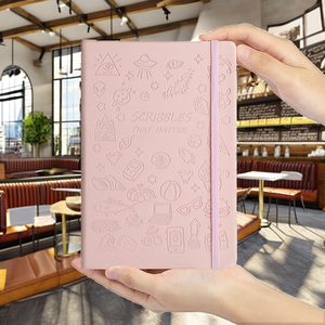 Carnet de notes à couverture rigide personnalisable A5/A6 avec sangle graffiti pour étudiants et usage scolaire - Product Image 2