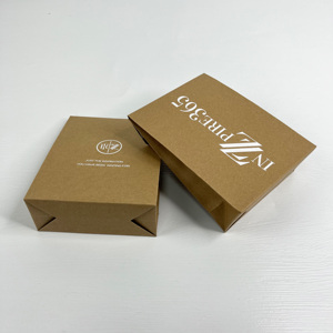 ซองจดหมายกระดาษคราฟท์สุดหรู - ถุงของขวัญกระดาษสีน้ำตาลพิมพ์ลายตามสั่ง ถุงใส่ของขวัญสำหรับธุรกิจขนาดเล็ก - Product Image 5