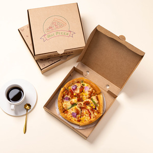 Caja de Cartón Corrugado Personalizada para Hamburguesas con Acabado Barnizado Desechable - Product Image 6