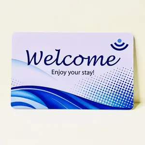 Low Price Hotel Key Card Rfid Hotel Door Lock Card Access Control Card Chip CMYK 4C Printing/offsetting/silkscreen Printing
