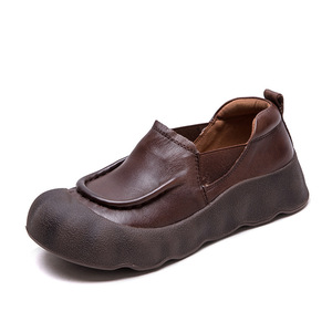 รองเท้าผ้าใบทรงสูงน่ารักและมีสไตล์ ขนาดใหญ่พิเศษ ใช้งานได้หลากหลายสำหรับใส่ลำลอง สไตล์เรโทร แฟชั่นสำหรับผู้หญิง - Product Image 1