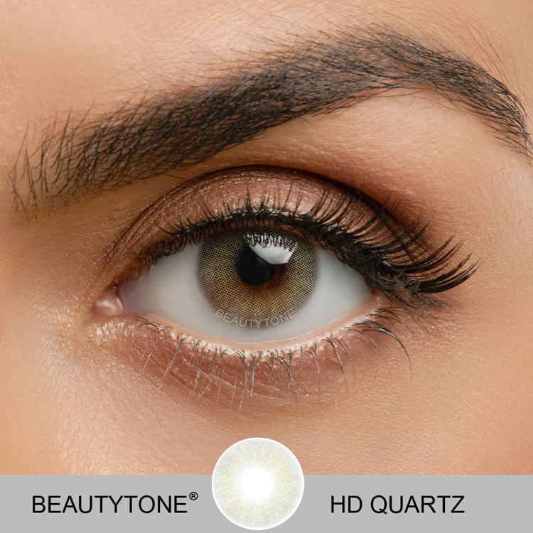 Лидер продаж, Красочные контактные линзы BeautyTone HD с кварцевым покрытием, 1 год, оптовая продажа, очень натуральные красивые цветные контактные линзы