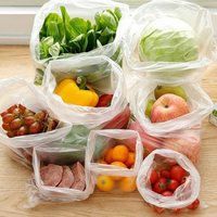 Sacs de fruits et légumes biodégradables et compostables à 100 %, qualité alimentaire, avec logo personnalisé, pour supermarchés (vente en gros)