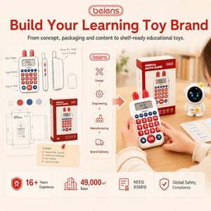 Máquina de entrenamiento matemático personalizada para niños, OEM ODM, 3 millones de preguntas, 24 niveles, juguete educativo de matemáticas mentales, venta al por mayor - Product Image 1