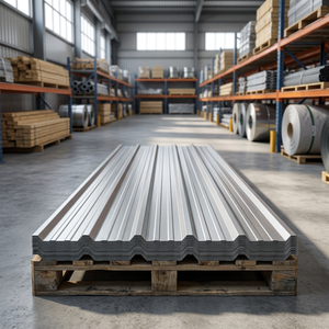 Lámina de Acero Corrugado Galvalume sin Recubrimiento, Panel de Techo Metálico con Recubrimiento de Aluminio y Zinc, Grado 550, Dureza Total, Estándar ASTM, Corte a Medida - Product Image 6