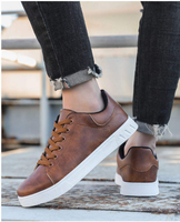 Chaussures d'été décontractées pour hommes, style rétro, rehaussantes, à lacets, en maille